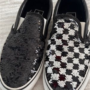 Vans Flip Sequin sneakers.
